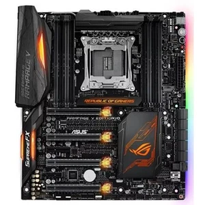 ASUS ROG RAMPAGE V EDITION 10 Mainboard Intel X99 LGA 2011-V3 DDR4 M.2 E-ATX - Bild 1 von 1