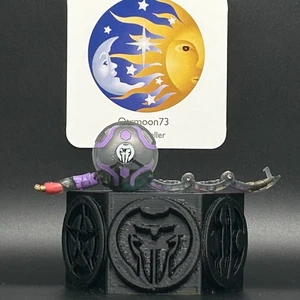 BAKUGAN Centipoid B1 450g Translúcido Negro Darkus BATTLE BRAWLERS Núcleo Abierto - Imagen 1 de 17