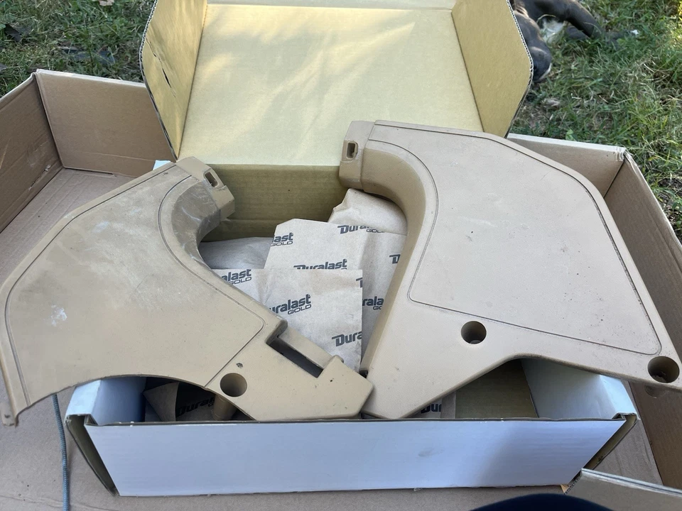 84-96 Jeep Cherokee XJ Comanche MJ Juego de paneles de retroceso OEM conductor pasajero gris Foto 1 de 1