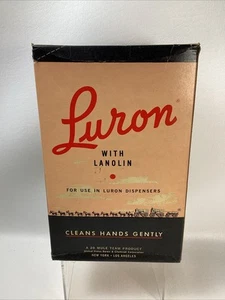 Vintage NEU NOS Luron mit Lanolin pulverisierte Handseife - 5 Pfund - Bild 1 von 7