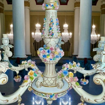 Lustre ancien et rare Luigi Fabris - Photo 1/4