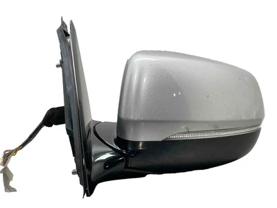 Espejo retrovisor de puerta Acura MDX 2015 conductor izquierdo eléctrico calefacción carril salida plateado LH OEM Foto 1 de 4