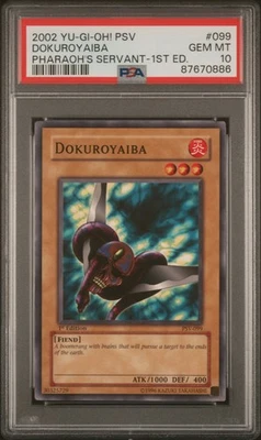 PSA 10 DOKUROYAIBA 1st Edition PSV-099 Pharaoh's Servant - Image 1 of 2