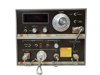 Keithley 616 Digital Electrometer/6169 Ion Chamber Interface Test Meter *Tested* - Image 1 of 4