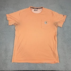 Carhartt Force Hemd Herren Medium Orange Relaxed Fit Tasche leicht TK4616-M - Bild 1 von 7