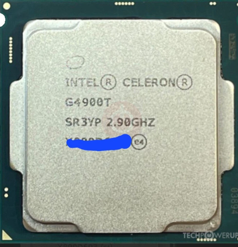 Intel Celeron G4900t Dual-Core 35w LGA1151 Coffee Lake  - Immagine 1 di 1