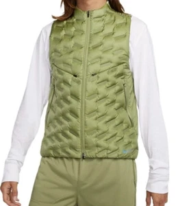 NIKE Gilet Therma -Fir ADV Down Fill Repel Taglia Large Uomo Verde DC5695-334 Nuovo con etichette - Foto 1 di 10