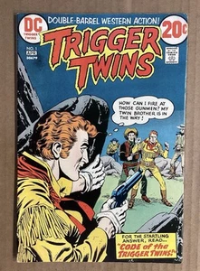 Trigger Twins #1 ~ Code of the Trigger Twins ~ DC Comics ~ 1973 ~VG - Picture 1 of 9