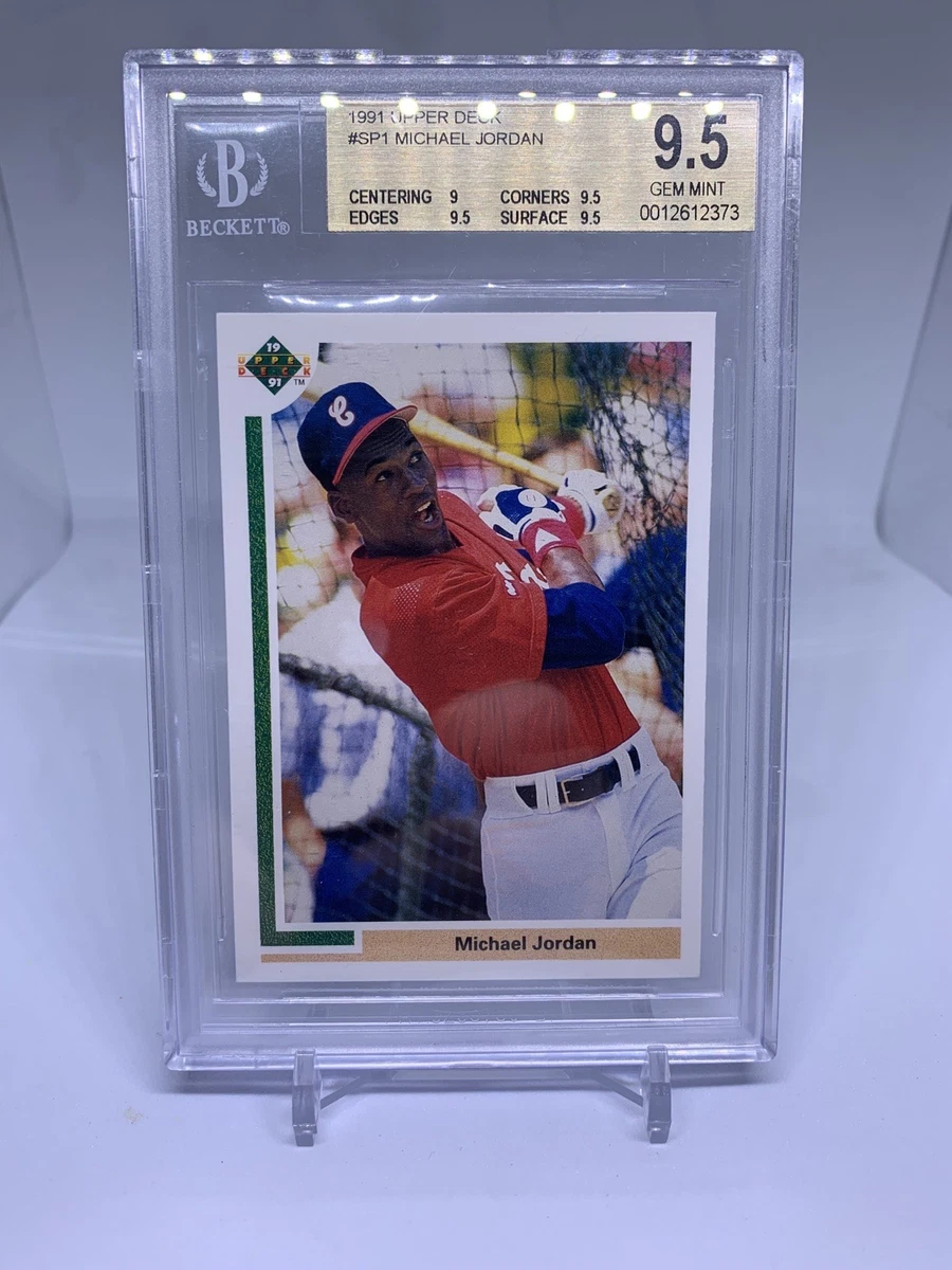 1991 Upper Deck Michael Jordan Baseball Trading Cards