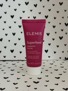 Elemis Superfood Midnight Facial Replenishing Sleeping Cream 15 ml Sealed - Picture 1 of 3