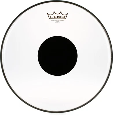 Remo Controlled Sound Clear Drumhead - 13" - with Black Dot