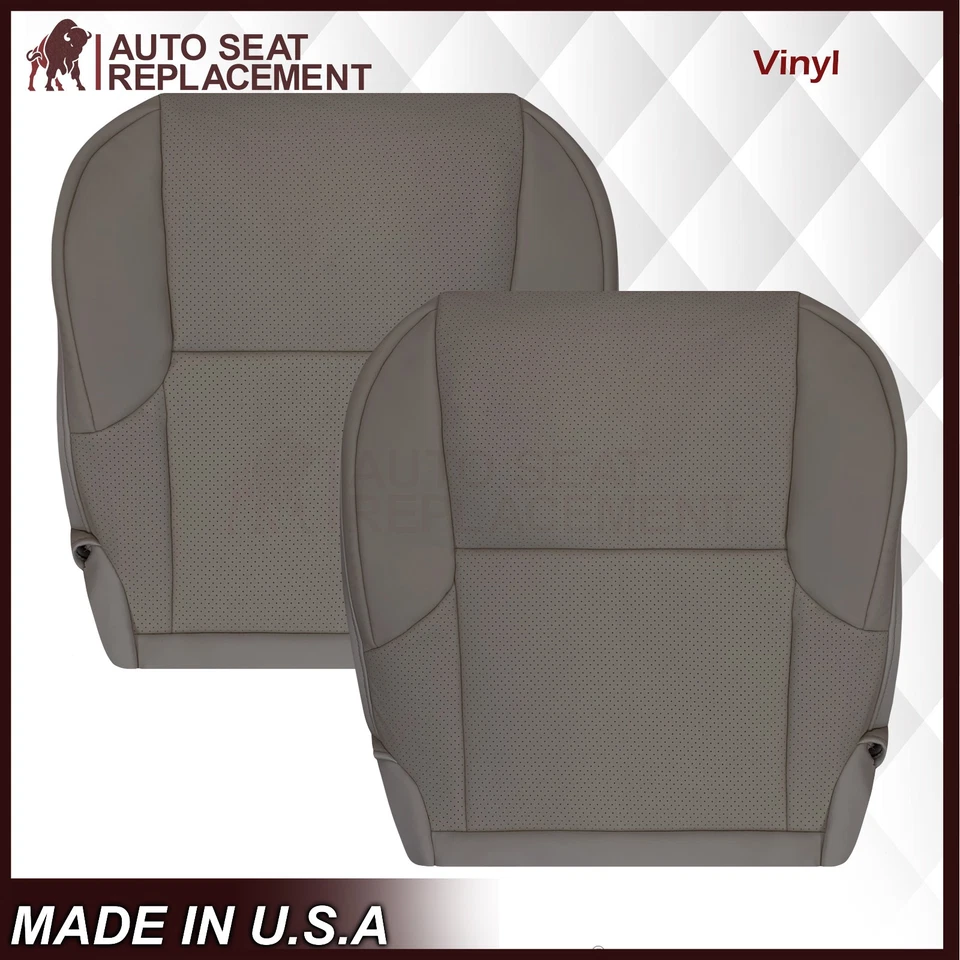 2014 2015 2016 2017 2018 para Lexus GX460 parte inferior cubierta de asiento de cuero bronceado sepia Foto 1 de 4