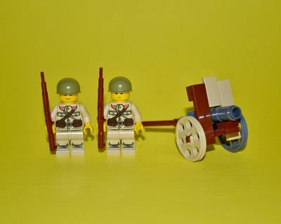 LEGO WWII BRICKMANIA Set #2019BP TIPO 92 70mm Batallón Japonés Pistola Paquete de Batalla Foto 1 de 4