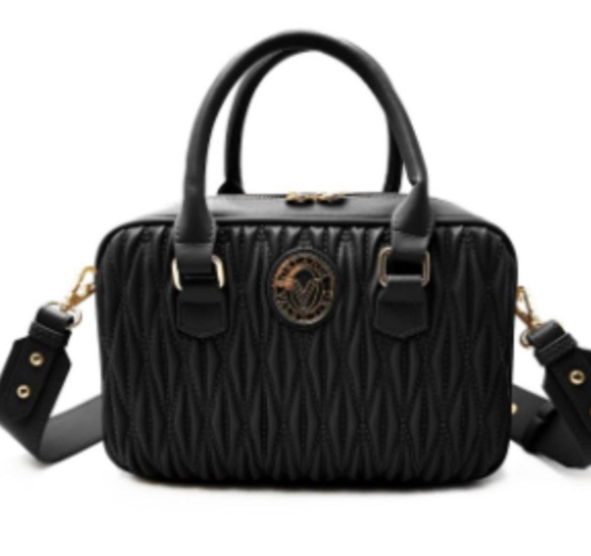 VALENTINO オルオハフリントハイウエストスカト 2B3RA9A87N5 7A5 ロックスタッズ アンタイトルド カーフスキン フラットフォーム