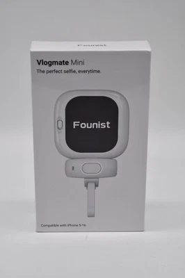 Vlogmate Mini Vlog Selfie Monitor Screen for iPhone, Wired Back Camera Monitor - Image 1 of 3