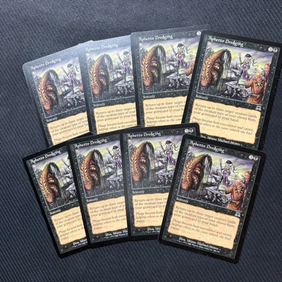 Aphetto Dredging Onslaught Magic The Gathering Mtg Playset Black Card 8 - Image 1 of 4