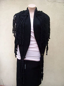Bufanda Corta Mimco Prim/Envoltura/Chal Negro/Gris, 45% Lana 55% Acrílico Precio de venta sugerido por el fabricante $119 - Imagen 1 de 30