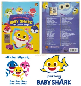 [DVD - English Version]Pinkfong Baby Shark   50 Children Kids Songs Baby Shark - Picture 1 of 7