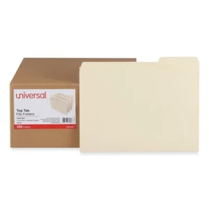 Universal UNV18103 0.75" Expansion File Folders - Manila (250/Carton) New - Picture 1 of 4