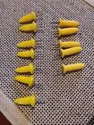 Vintage "Corn" Shaped Corn on the Cob Holders/Skewers Hard Plastic 2 1/2" 5 pair