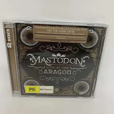 CD Álbum Mastodon LIVE AT THE ARAGON *2 Discos* BOM ESTADO Frete Grátis - Imagem 1 de 4