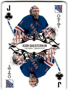 2023-24 O-Pee-Chee Playing Cards Igor Shesterkin #JC New York Rangers - Picture 1 of 2