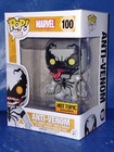 MARVEL HOT TOPIC EXCLUSIVE GLOW ANTI-VENOM FUNKO POP VINYL FIGURE #100
