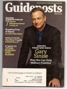 Guideposts Magazine March 2016 Gary Sinise Helping Military Families - Picture 1 of 4