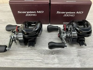 Shimano 24 Scorpion MD Baitcasting Reel Fishing Various New in Box from Japan - Picture 1 of 1
