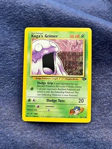 2000 Pokémon Koga's Grimer Gym Challenge Set Unlimited 78/132 WOTC - Picture 1 of 2