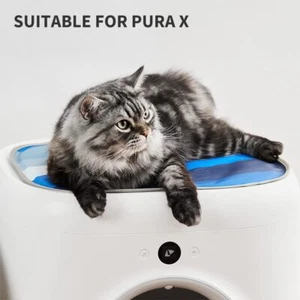 PETKIT Almohadilla de enfriamiento para mascotas para PuraX caja de arena para gatos autolimpiante alfombra impermeable - Imagen 1 de 8