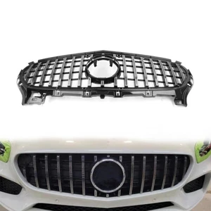 GTR Style Front Bumper Radiator Hood Grille For Benz  GT GTS 2015-2017 - Picture 1 of 13