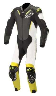 Traje de moto Alpinestars Atem V3 fluo/amarillo (125) cuero EU 50 UK 40 Foto 1 de 2