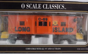 K-Line Trains Long Island Railroad Classic O Scale Bay Window Caboose #K612-3741 - Picture 1 of 3