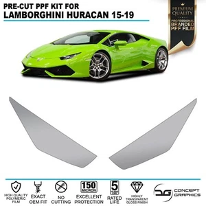 Headlight Stone Guard PPF Kit Paint Protection Film For Lamborghini Huracan - Picture 1 of 4