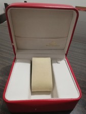 Omega Box Scatola Moderna Rossa in Simil Pelle , Watch , Come Nuova. Occasione.