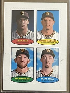 2023 Topps Heritage Juan Soto/Manny Machado/Snell/Musgrove 1974 Stamp SD Padres - Picture 1 of 2