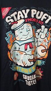 Ghostbusters Stay Puft Beutekiste DX exklusives langärmeliges Top Shirt XL