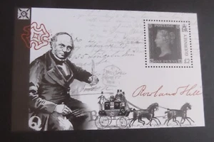 Guernsey 2015 175th ann Penny Black Rowland Hill MS1569 MNH UM unmounted mint - Imagen 1 de 1