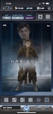 Topps Star Wars Digital Card Trader Dual Perceptions 2018 Solo Han Solo Award