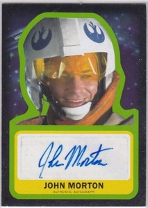 STAR WARS JOURNEY TO THE FORCE AWAKENS JOHN MORTON AS DAK RALTER AUTOGRAPH