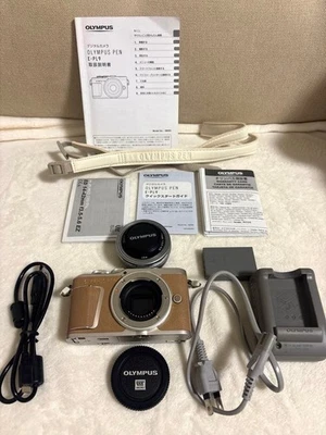 Olympus PEN E-PL9 Marrón 16.1MP Cuerpo + Kit de Lente 14-42mm con Batería, Cargador Foto 1 de 4