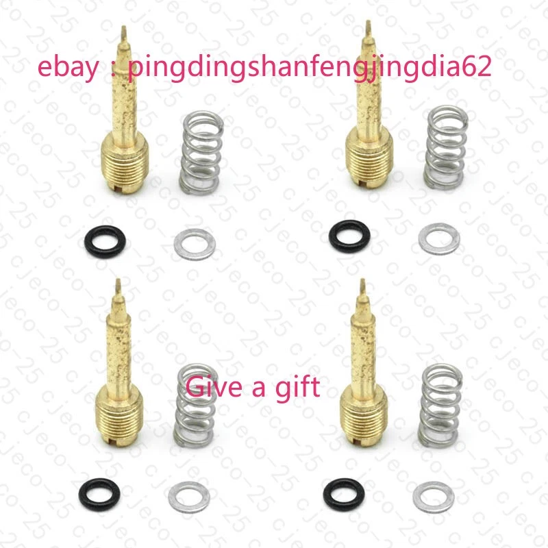 Juego de 4 tornillos de mezcla de carburador para Yamaha FZR Virago V-Max Venture tornillo piloto Foto 1 de 1