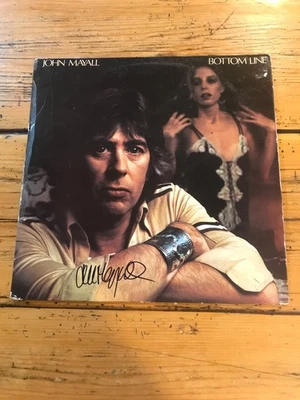 JOHN MAYALL, BOTTOM LINE, SIGNED COVER , FEATURES CHERYL LYNN - Image 1 of 4