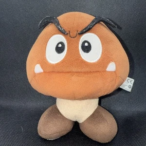 San-Ei Super Mario Goomba Plüsch Puppe Figur Nintendo Lizenziert 5 Zoll - Bild 1 von 6