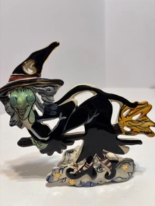 Neu aus altem Lagerbestand Blue Sky Clayworks Halloween 2002 Grisella die Hexe Teelicht. - Bild 1 von 2
