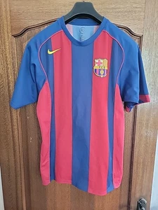 Maglia calcio FC Barcelona Nike 2004 2005 Home Football Medium Nike Fcb - Foto 1 di 12