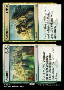 Assure // Assemble - Foil x1 NM Magic the Gathering 1x Ravnica Remastered mtg ca - Picture 1 of 1