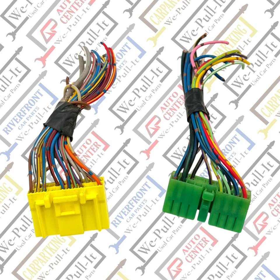 1991-1993 GEO TRACKER SIDEKICK 1.6L ECM ECU 33920-56B30 WIRING HARNESS PLUGS - Image 1 of 4
