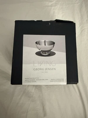 Georg Jensen Manhattan Decorative Bowl Small - BRAND NEW IN BOX - Image 1 of 4